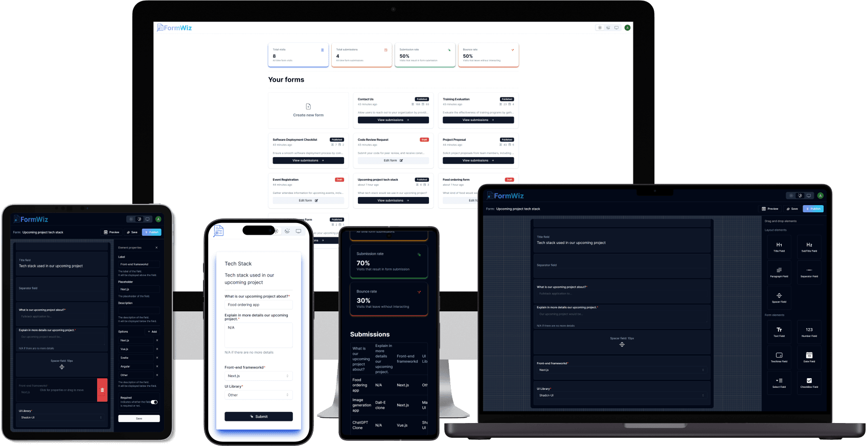 FormWiz mockup